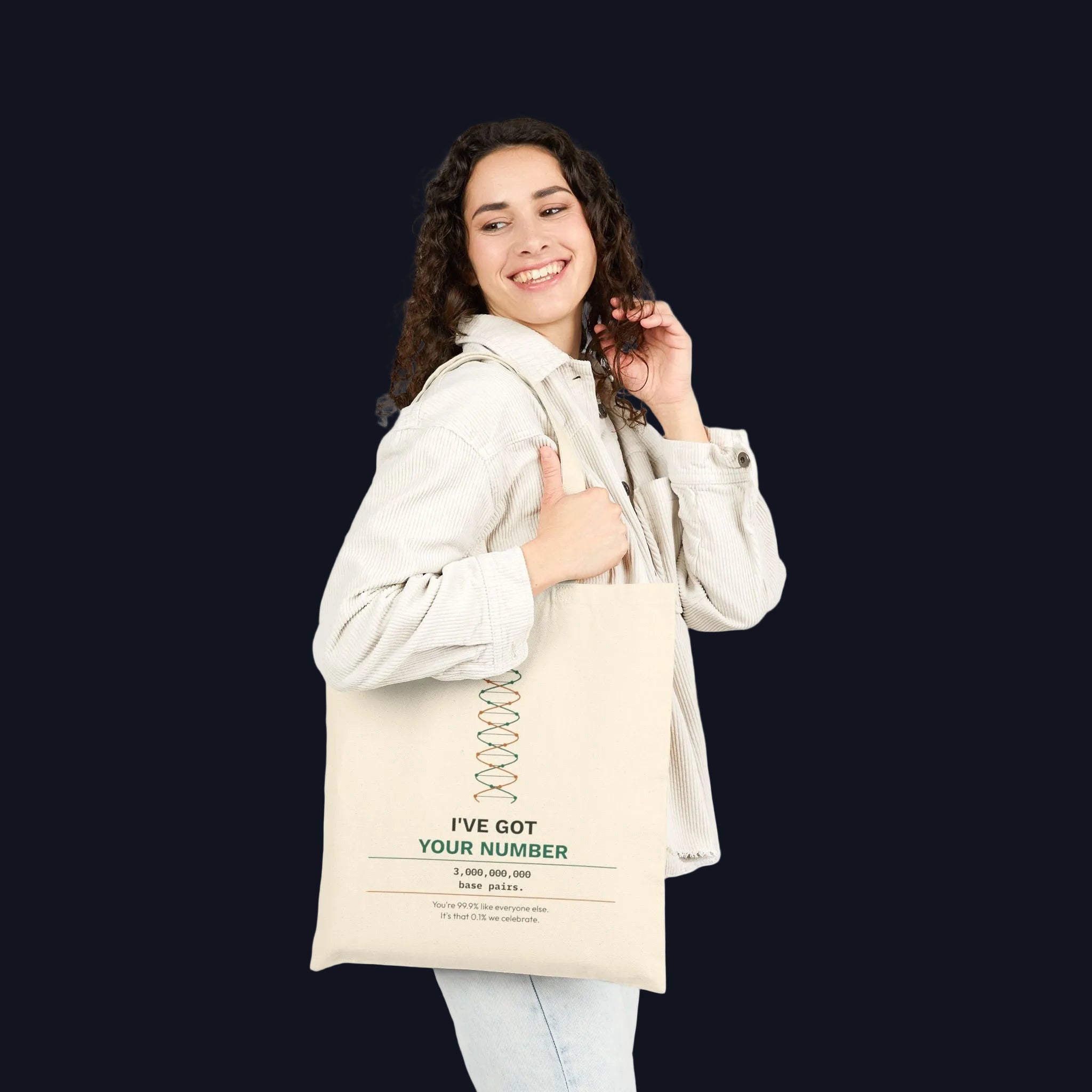 I have got your number tote bag