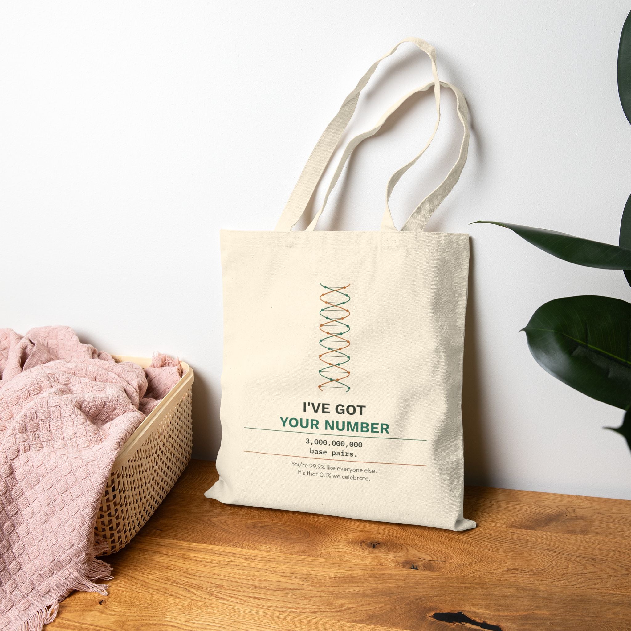 I have got your number tote bag