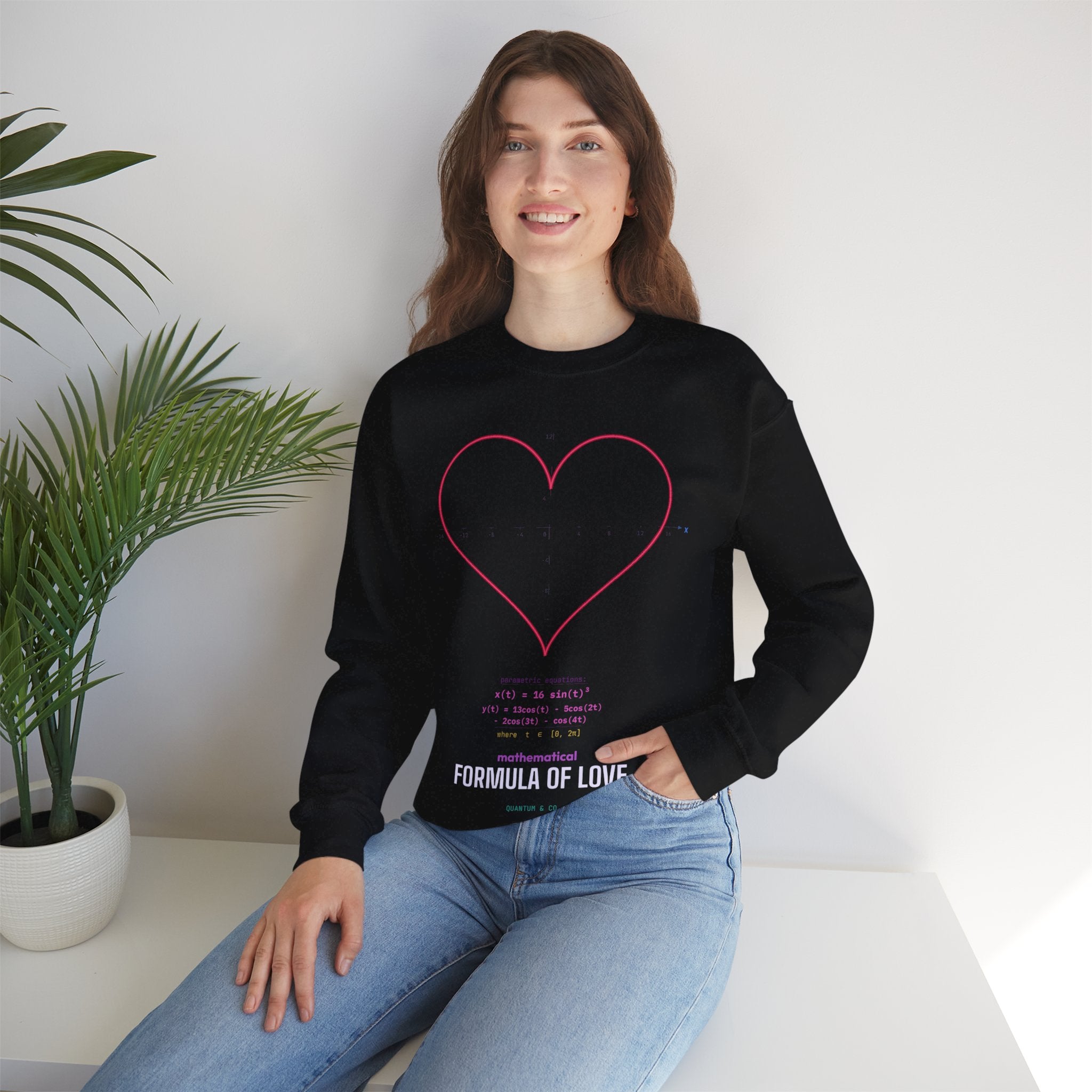 Formula of Love Sweatshirt — Chemistry Heart Crewneck