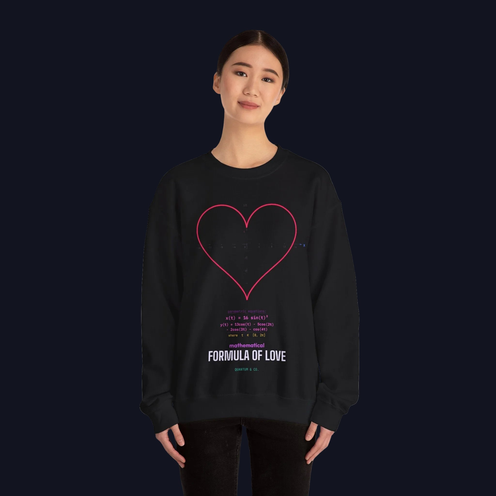 Formula of Love Sweatshirt — Chemistry Heart Crewneck