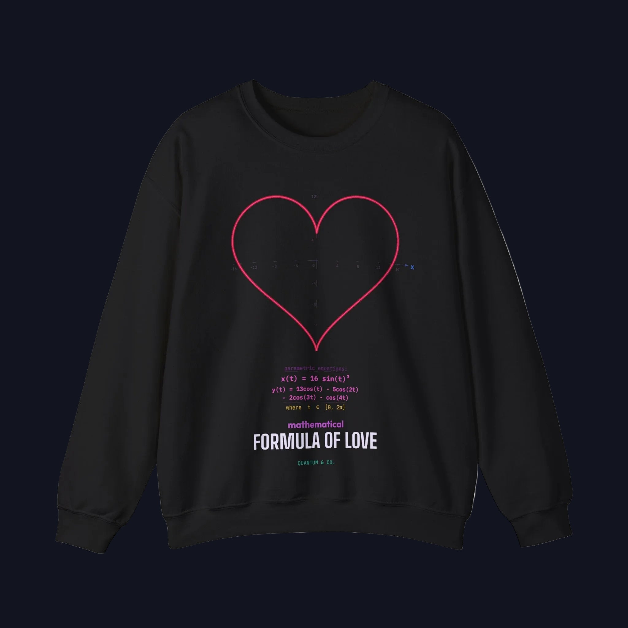 Formula of Love Sweatshirt — Chemistry Heart Crewneck