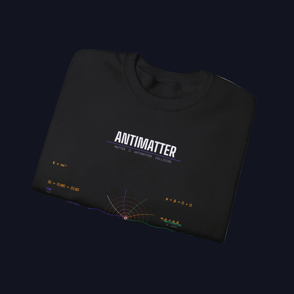 Antimatter Diagram Sweatshirt | Physics Science Crewneck