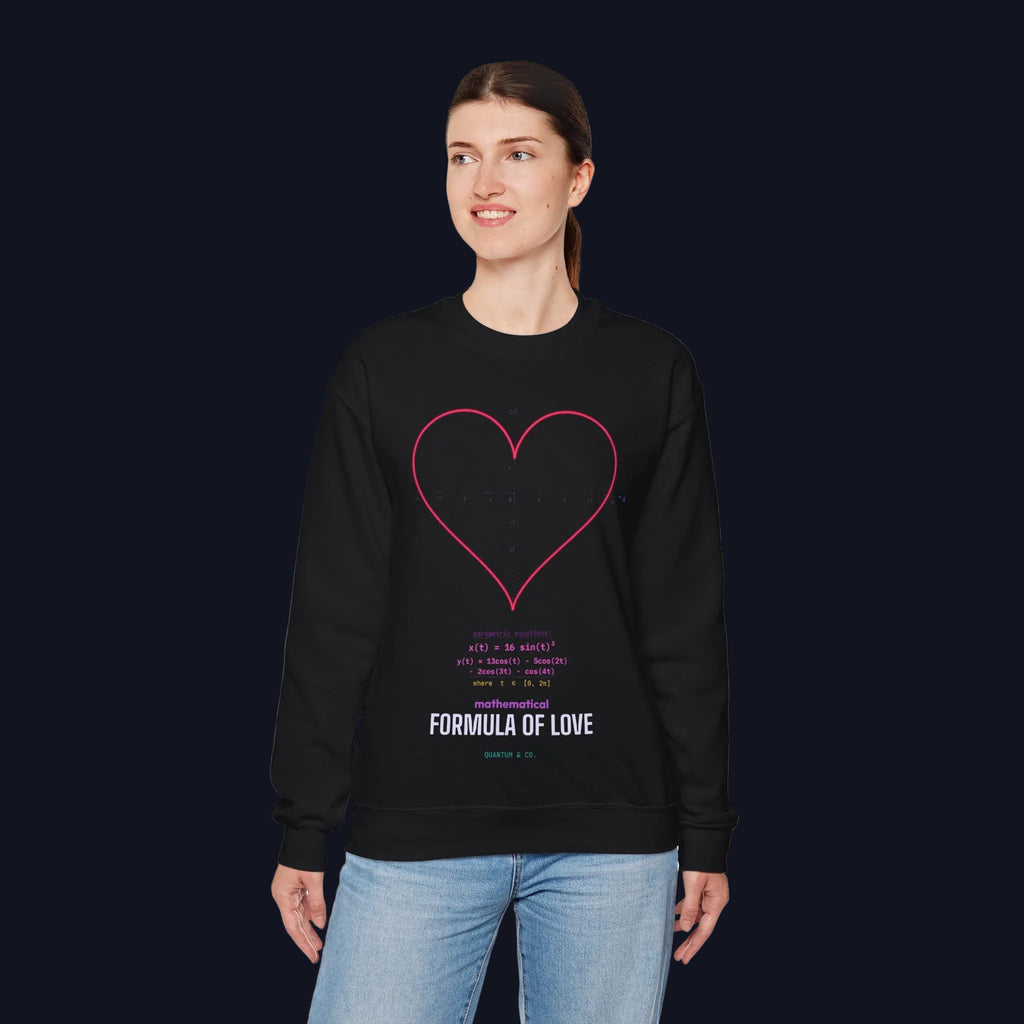 Formula of Love Sweatshirt — Chemistry Heart Crewneck