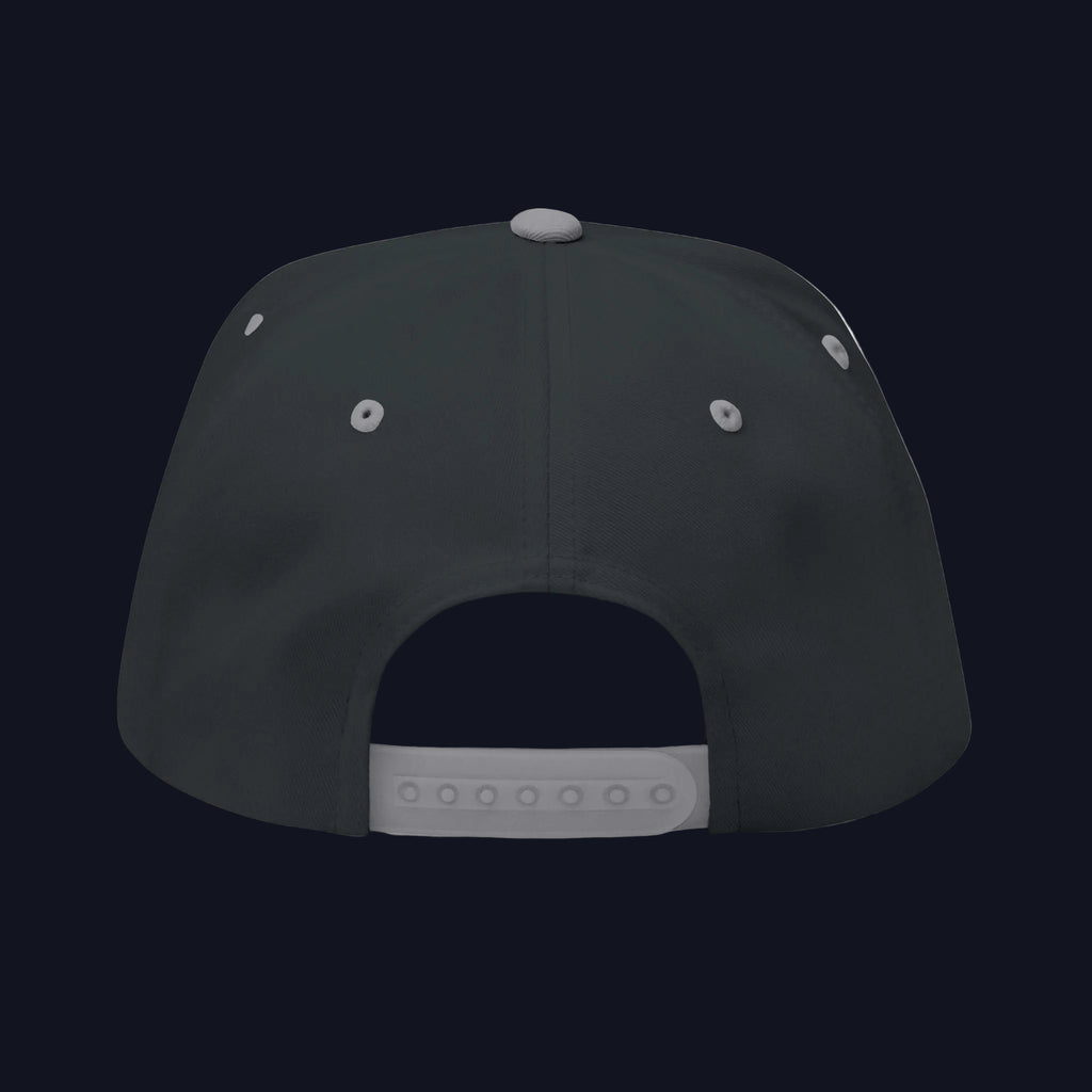 Atom Orbit E=mc Flat Bill Cap | Embroidered Science Hat