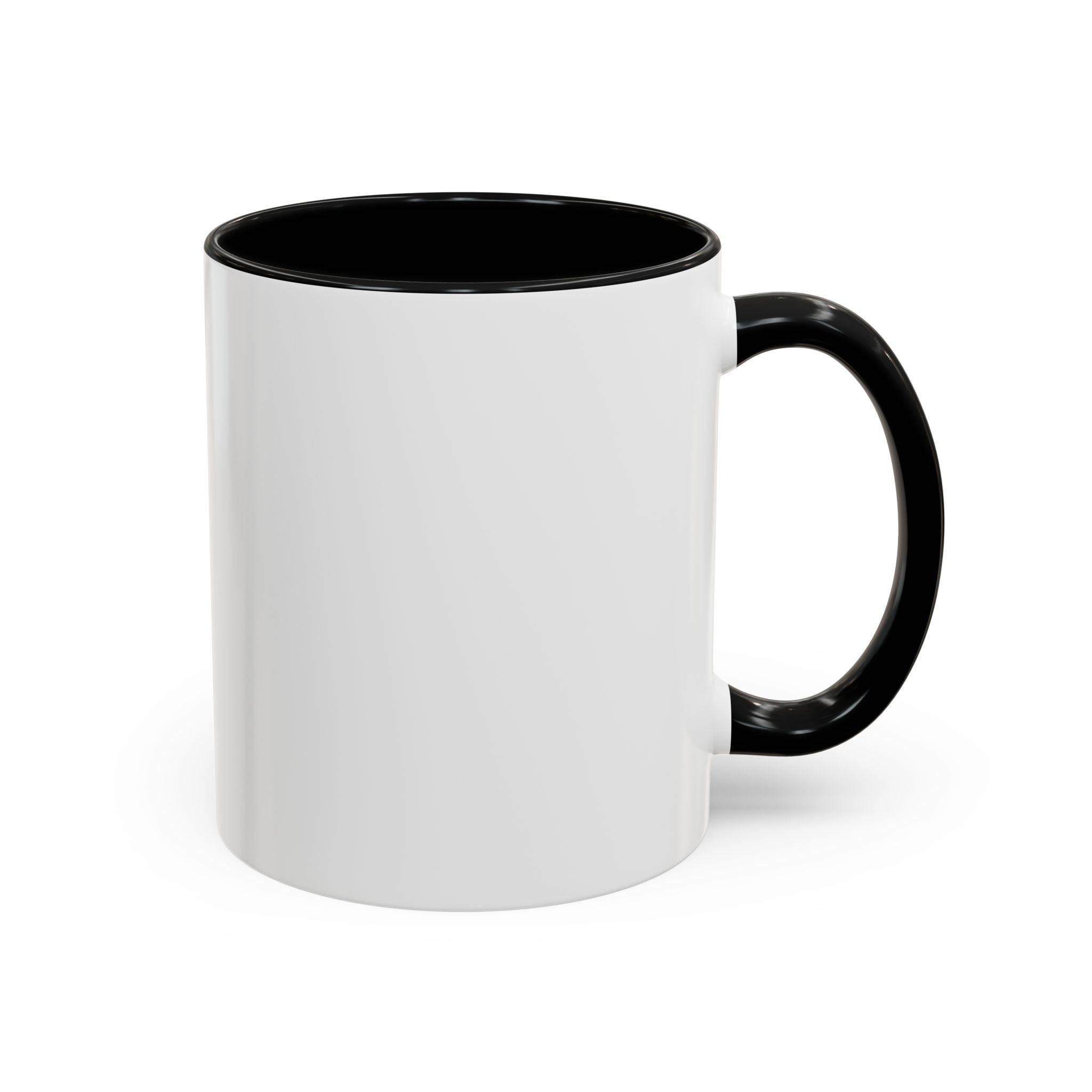 Black Accent Coffee Mug - 'Creative Mode' Minimalist Office Gift