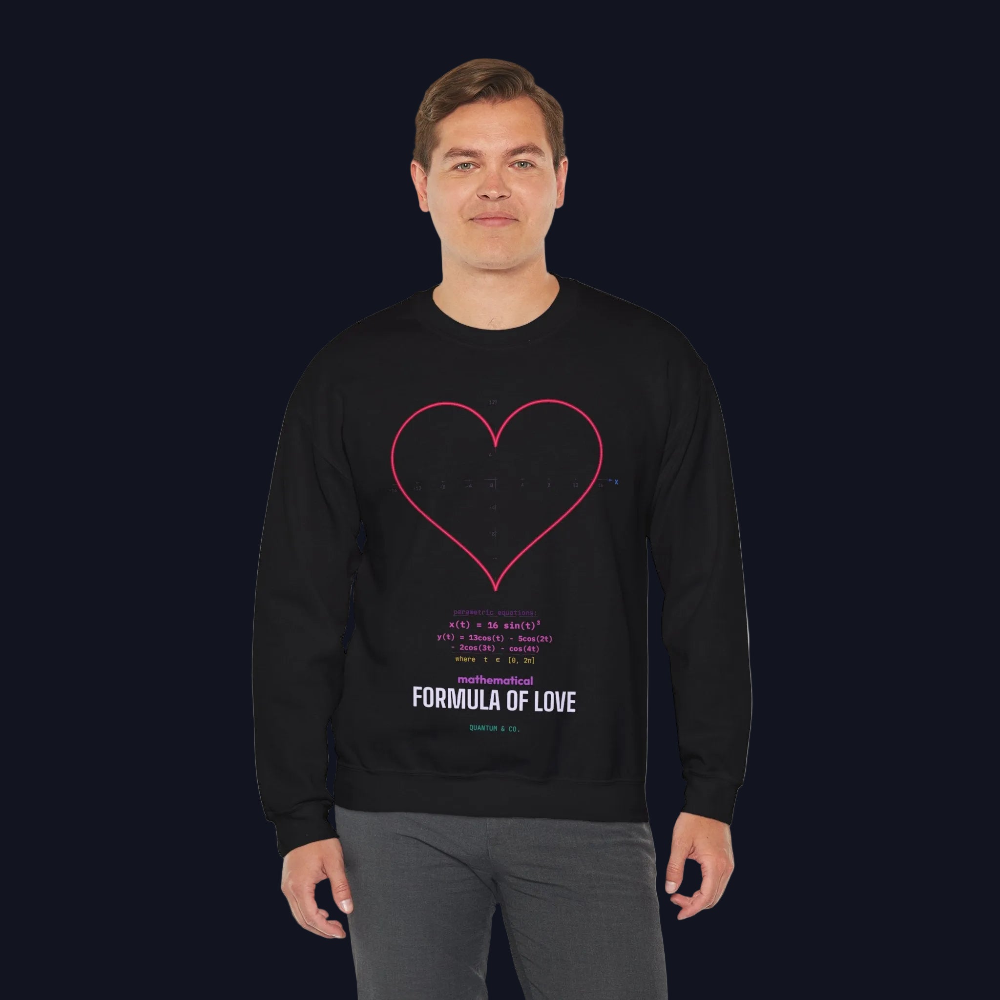 Formula of Love Sweatshirt — Chemistry Heart Crewneck