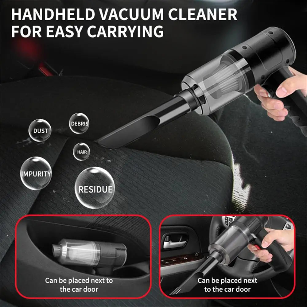 Portable Small Vacuum Cleaner For Multi Purpose Vehicles Small Household Pump Handheld Car Vacuum Cleaner